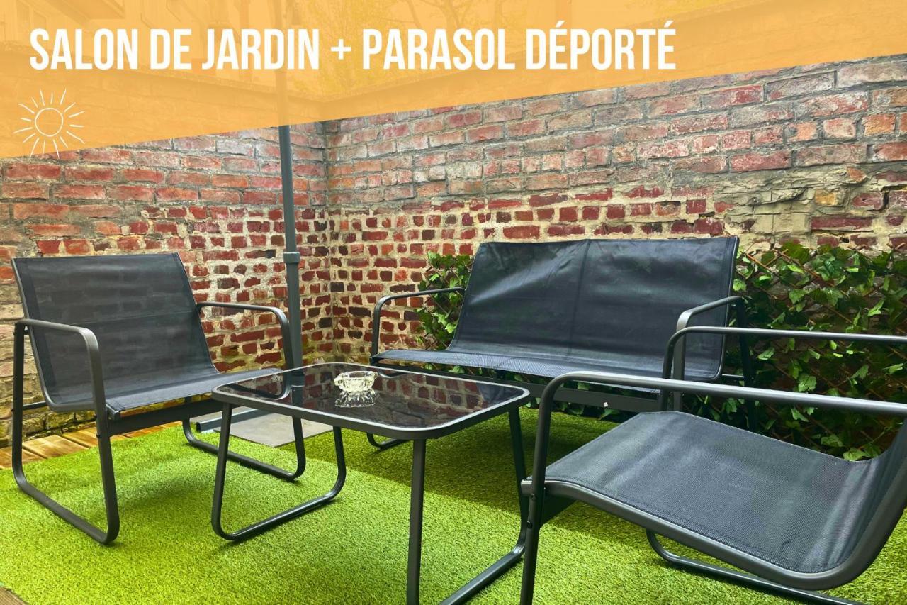 Apartament Chill & Sun - Terrasse Exterieure - Parking - Wifi - 4P Amiens Zewnętrze zdjęcie