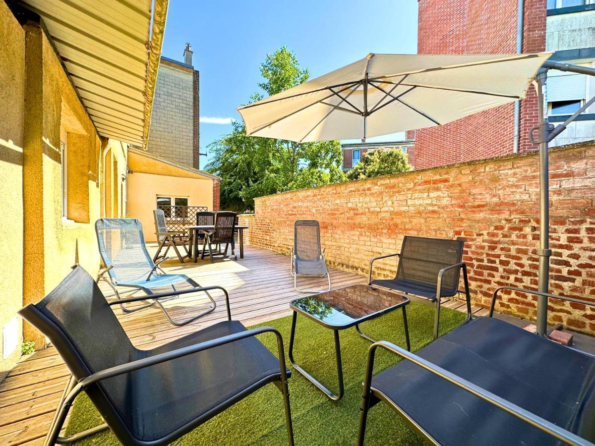 Apartament Chill & Sun - Terrasse Exterieure - Parking - Wifi - 4P Amiens Zewnętrze zdjęcie